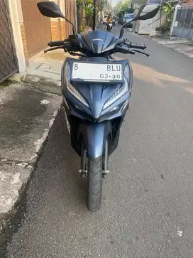Vario 125 tahun 2024 CBS ISS Keyless Biru Doff