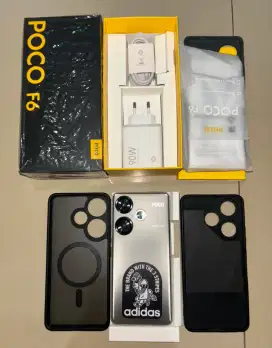 Poco F6 12/512GB Fullset Warna Titanium Mulus Like New