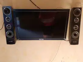 Televisi digital merk polytron 17 inc