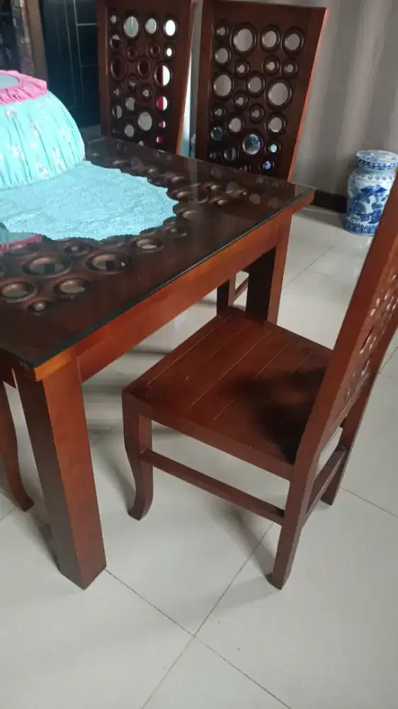 Jual meja makan 6kursi