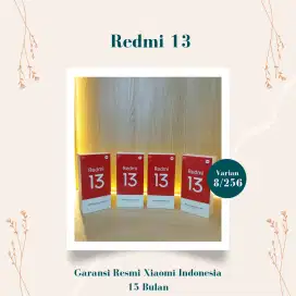 Redmi 13 8GB/256GB Garansi Resmi Indonesia 15 Bulan.