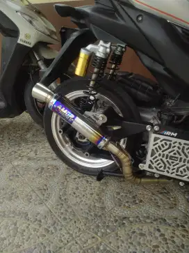 Knalpot amor merch amviby tipe A inlet 38 saringan bor boran aerox
