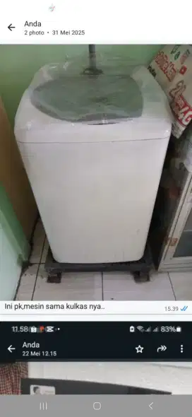 Di cari dan di belli barang bekas seperti mesin cuci
