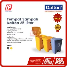Tempat Sampah Dalton Tong Sampah Plastik HDPE 25 Liter