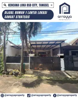 DIJUAL RUMAH STANDAR DI KENCANA LOKA BSD 'GLB133