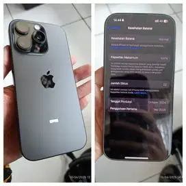 Iphone 16 Pro 128gb (baru pakai 1 bulan) 99,9% mulus