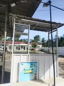 Gerobak / Etalase makanan/minuman