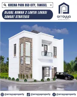 RUMAH ON PROGRESS 2 LANTAI DI CLUSTER KIREINA PARK BSD 'HRB174