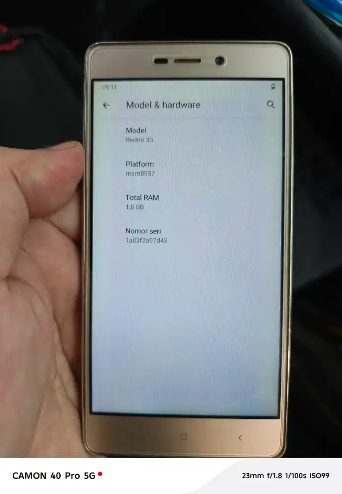 DIJUAL XIOMI REDMI 3S