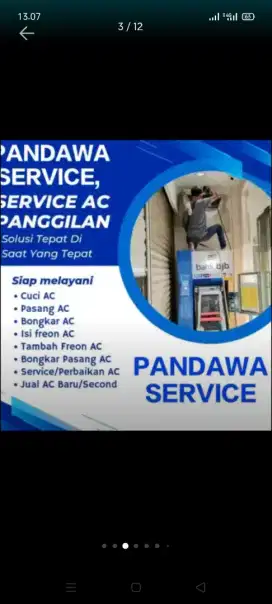 jasa servis ac kulkas mesin cuci kompa air dll