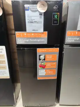KULKAS KELS 2 PINTU 348 LTR