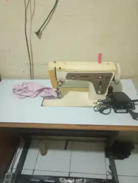 Mesin zigzag fullset dinamo jual cepat