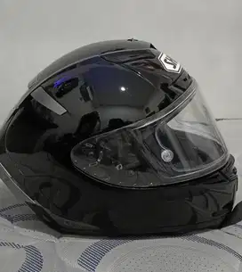 Helm shoei X14 black size L hitam original