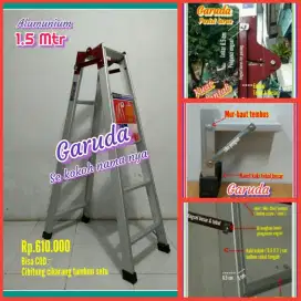 Tangga lipat almunium 1.5 mtr.