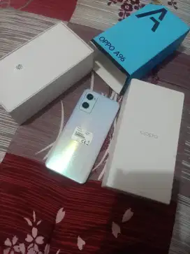 Oppo a96 ram 8/256 lengkap