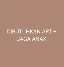Art + Momong anak
