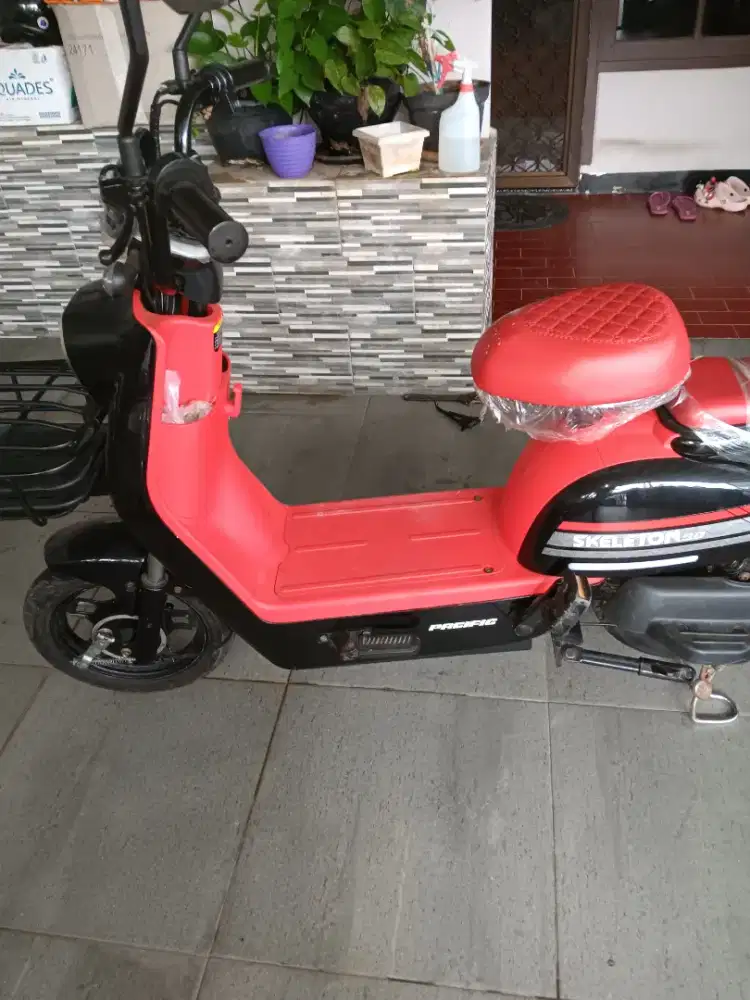 SEPEDA LISTRIK MERK PASIFIC SKELTON 5,0
