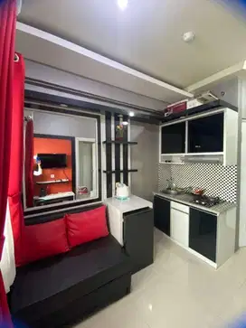 Hunian asri 2 bedroom full furnish apartemen green pramuka