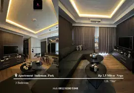 Dijual Apartement Sudirman Park High Floor 3BR Full Furnished Tower B