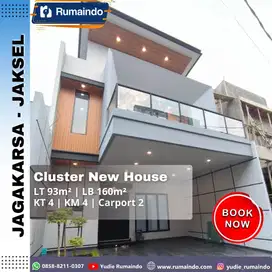 Dijual Rumah Cluster Modern Minimalis di Jagakarsa Jakarta Selatan