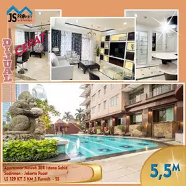 DIJUAL Cepat Apartemen Mewah 3BR Istana Sahid Sudirman JakPus - SS