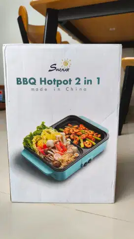 Bbq hotpot 2in1