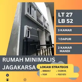 Rumah dijual di Srengseng  Jagakarsa Jaksel harga 325 juta SHM