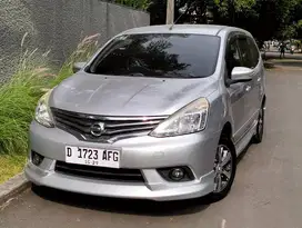 nissan grand livina XV at matic 2017 silver mulus bandung