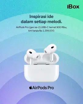 AirPods Pro gen 2 new iBox
