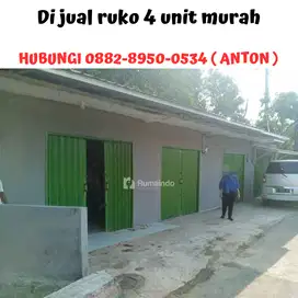 Di jual ruko 4 unit murah