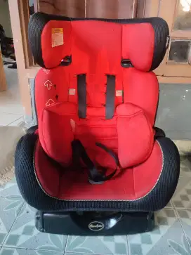 Jual carseat  858 black red cocolatte