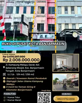 jual murah ruko