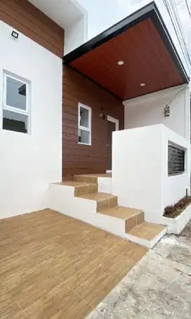 Di jual rumah bangunan baru modern minimalis di  cinunuk