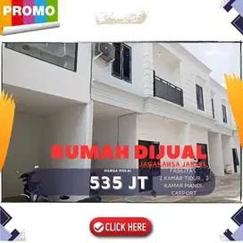 jual rumah murah Jaksel harga 600 juta an bebas banjir