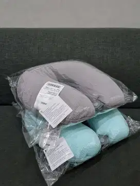 MINISO Bantal Leher Travel Neck Pillow Memory Foam