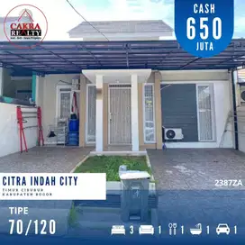 Citra Indah City Rumah siap huni full renovasi