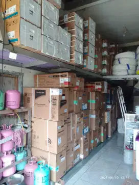 Jual AC baru 1/2-2pk