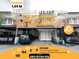 Jual Rumah Belakang Hyatt Jogja Lokasi Strategis