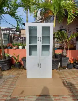 Lemari Arsip 2 pintu plat besi