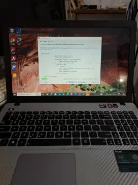 Laptop Asus x550z jual cepat