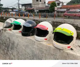 HELM JADUL HONDA TRX REPAINT KASTEM PENDEK RESTORASI FULL BARU