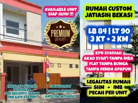 Jual Rumah Siap Huni Jatiluhur Jatiasih Kota Bekasi SHM IMB Pecah