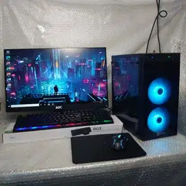 Paket Komputer Gaming Intel Core i7 2600 VGA 4GB DDR3 Ram 16GB SSD 120