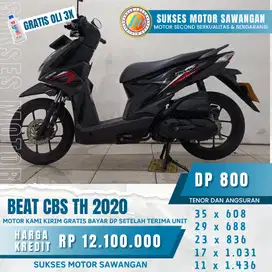 Terima tuker tambah dengan motor lama anda guys HONDA BEAT CBS 2020
