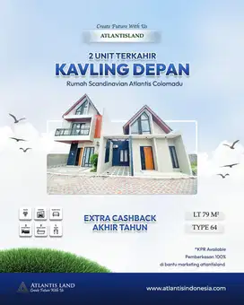 Hunian 2 Lantai di Lingkungan Asri, Hanya Selangkah ke Tol Klodran!