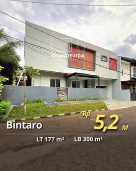 DIJUAL RUMAH BARU BINTARO DALAM KOMPLEK