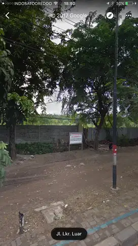 Tanah dekat ke bandara Sukarno Hatta Jakarta.