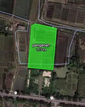Tanah Zona industri Kanci cirebon