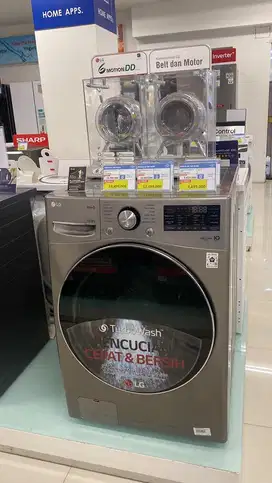 Mesin cuci front loading LG kapasitas 8,5kg harga 6.899.000