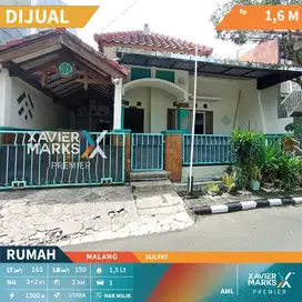 Dijual Rumah Sulfat Malang Siap Huni Lingkungan Nyaman